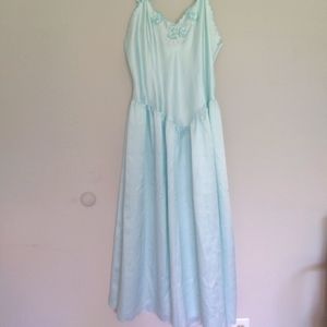 Drop waist 80's slip dress size large